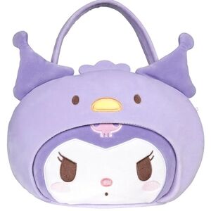 Hello Kitty Purple Kuromi Plush Bag